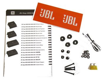 DSX JBL Stage 1600 Watt Basspaket Subwoofer Verstärker Set Kabelset Auto-Lautsprecher