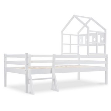 Sweiko Kinderbett, Hausbett mit Leiter und Schubladen, 90 x 200cm