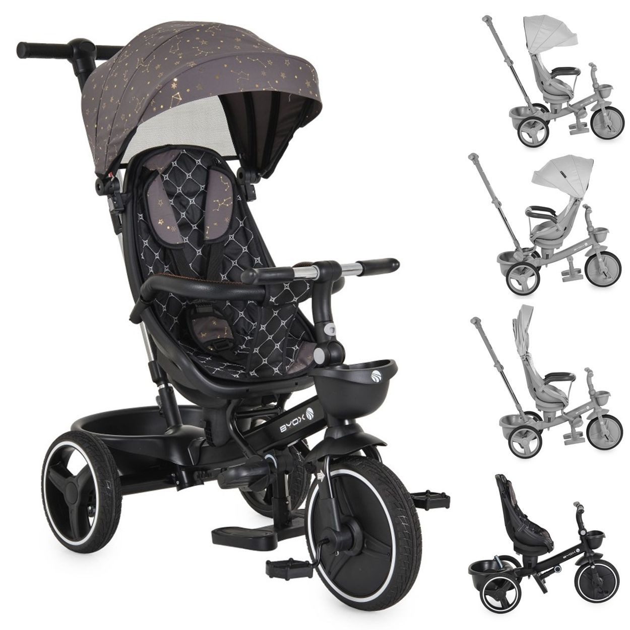 Byox Dreirad Dreirad Tricycle Fusion, verstellbar günstig online kaufen
