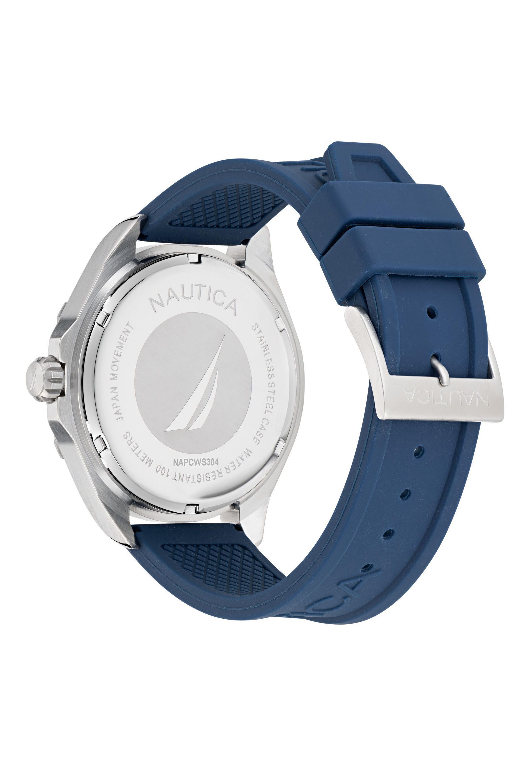 NAUTICA Quarzuhr CLEARWATER BEACH, (1-tlg., Not a set – not applicable to this product), Quartz Analog