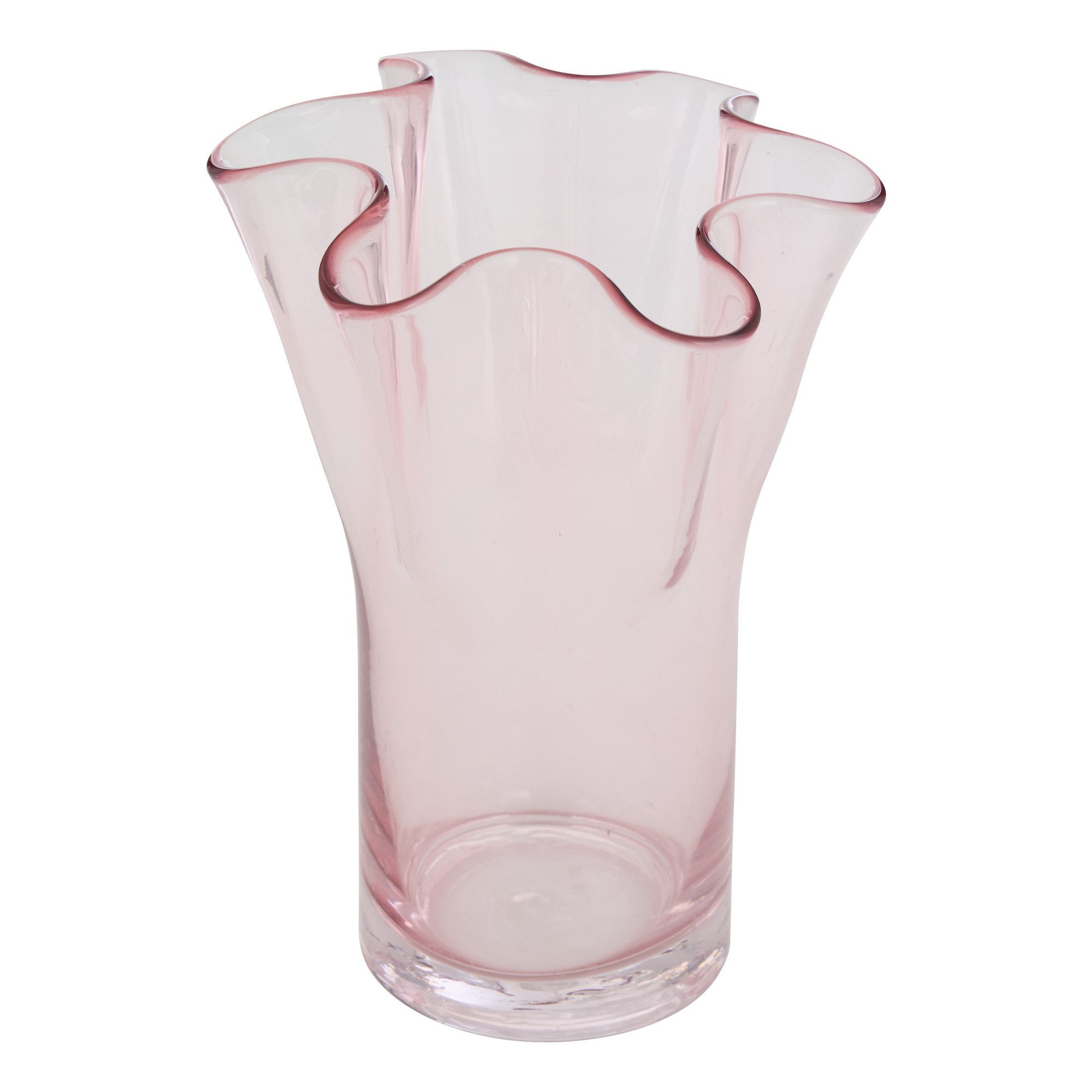 Atmosphera Créateur d'intérieur Dekovase Dekorativer Glasvase, Ø 17 cm x 23,5 cm