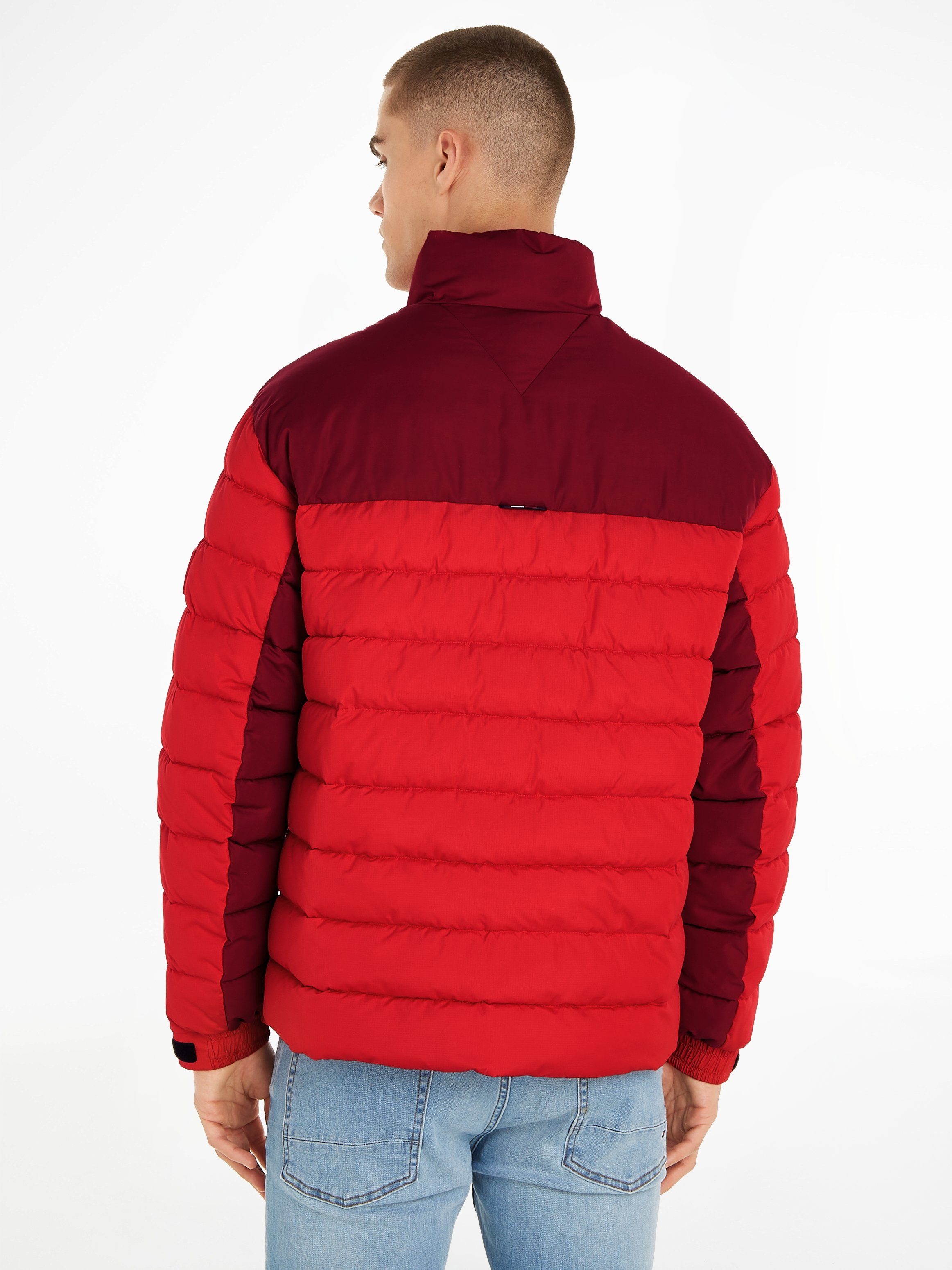 JACKET Fierce NEW Red Tommy Steppjacke YORK PUFFER Hilfiger MID