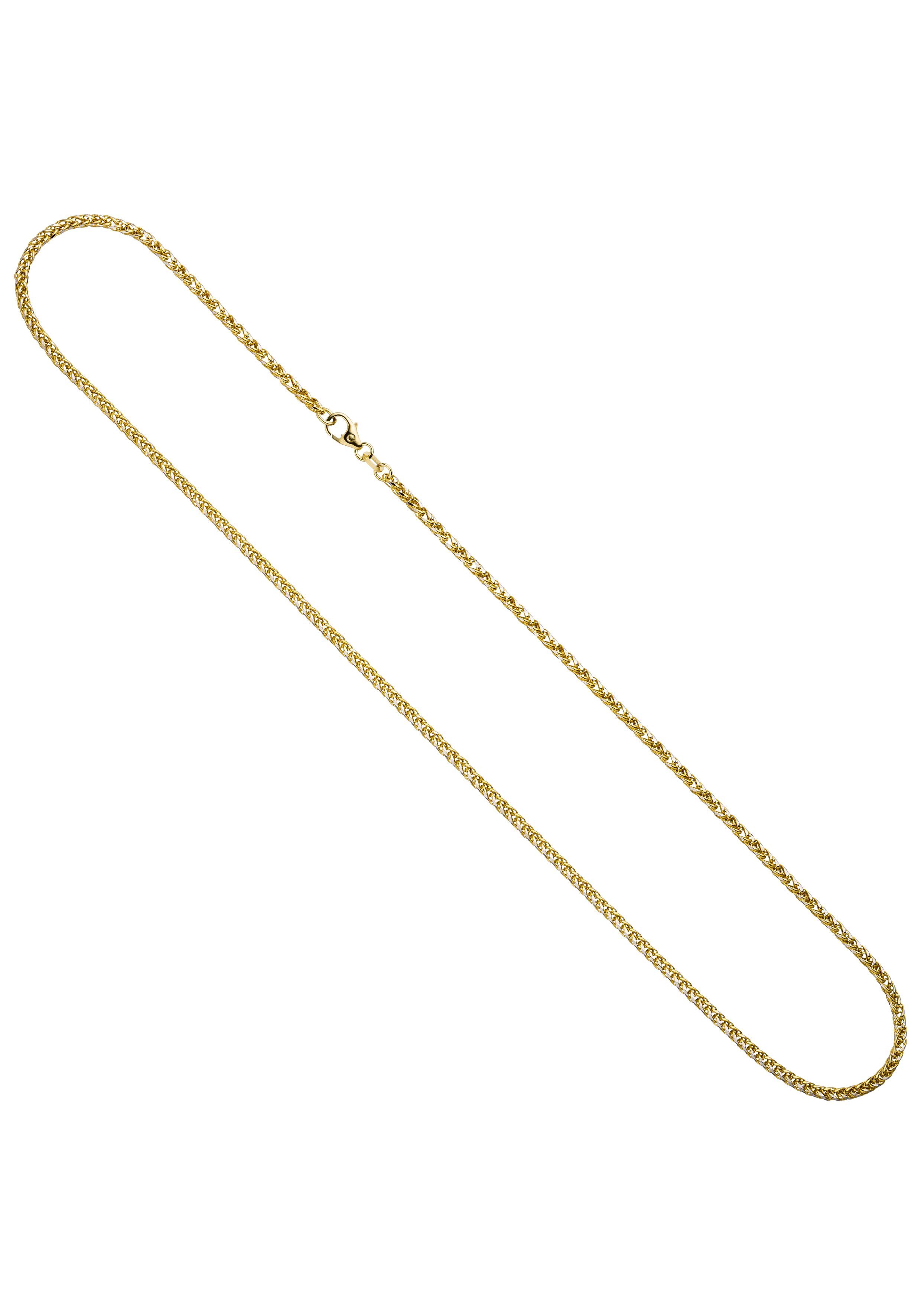 JOBO Goldkette, Zopfkette 585 Gold bicolor günstig online kaufen