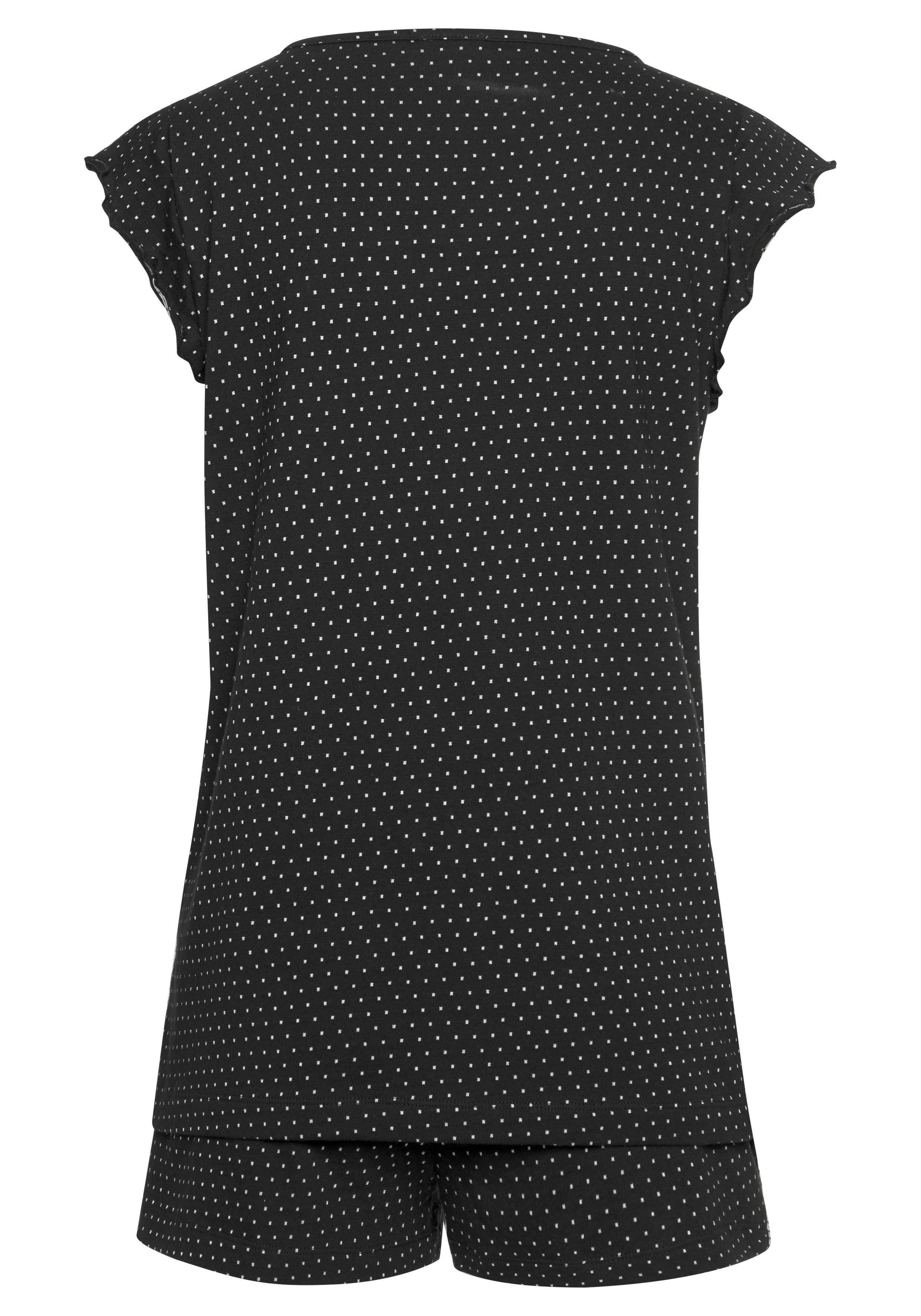 Vivance Dreams Shorty (2 tlg) mit Pünktchen- und Streifenmuster