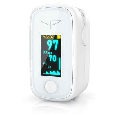 Medicinalis Blutdruckmessgerät, Finger Pulsoximeter, Herzrate, SpO2 Sättigung, Batterieanzeige