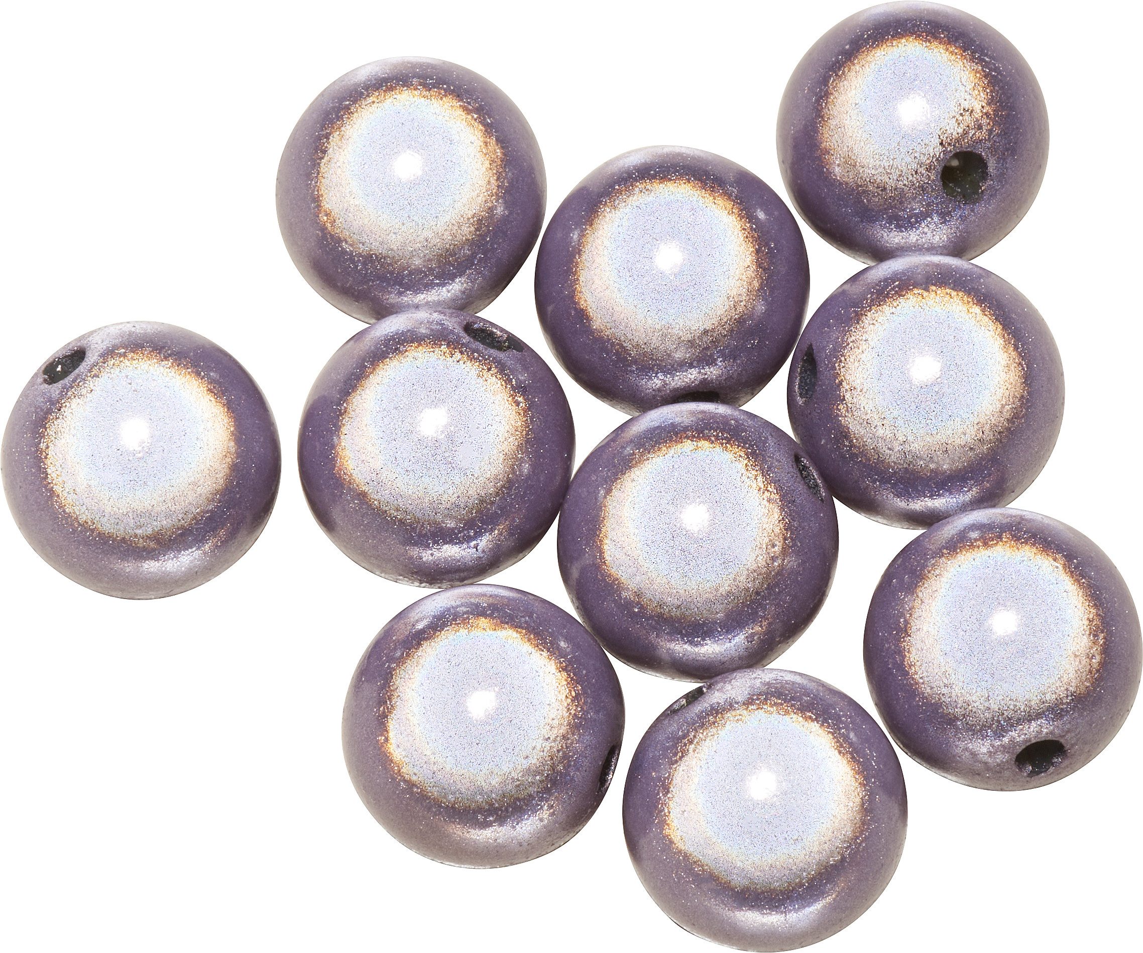 Pracht Bastelperlen Miracle Beads, Ø 10 mm, (10-tlg), 10 Stück