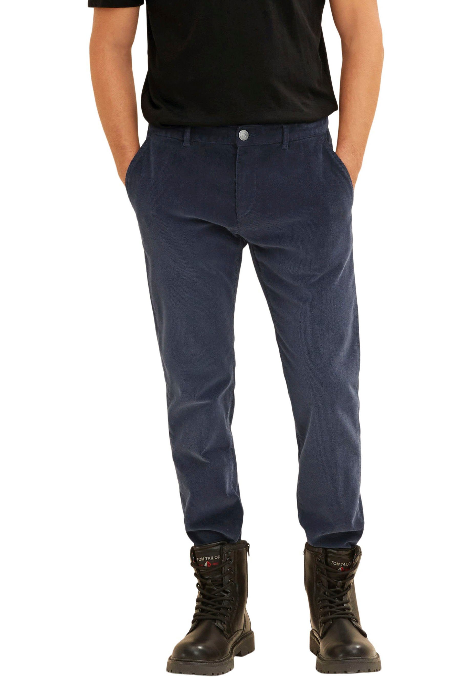 Stretch-Arbeitshose Für Herren, Blaue Chino-Hose, Schmale