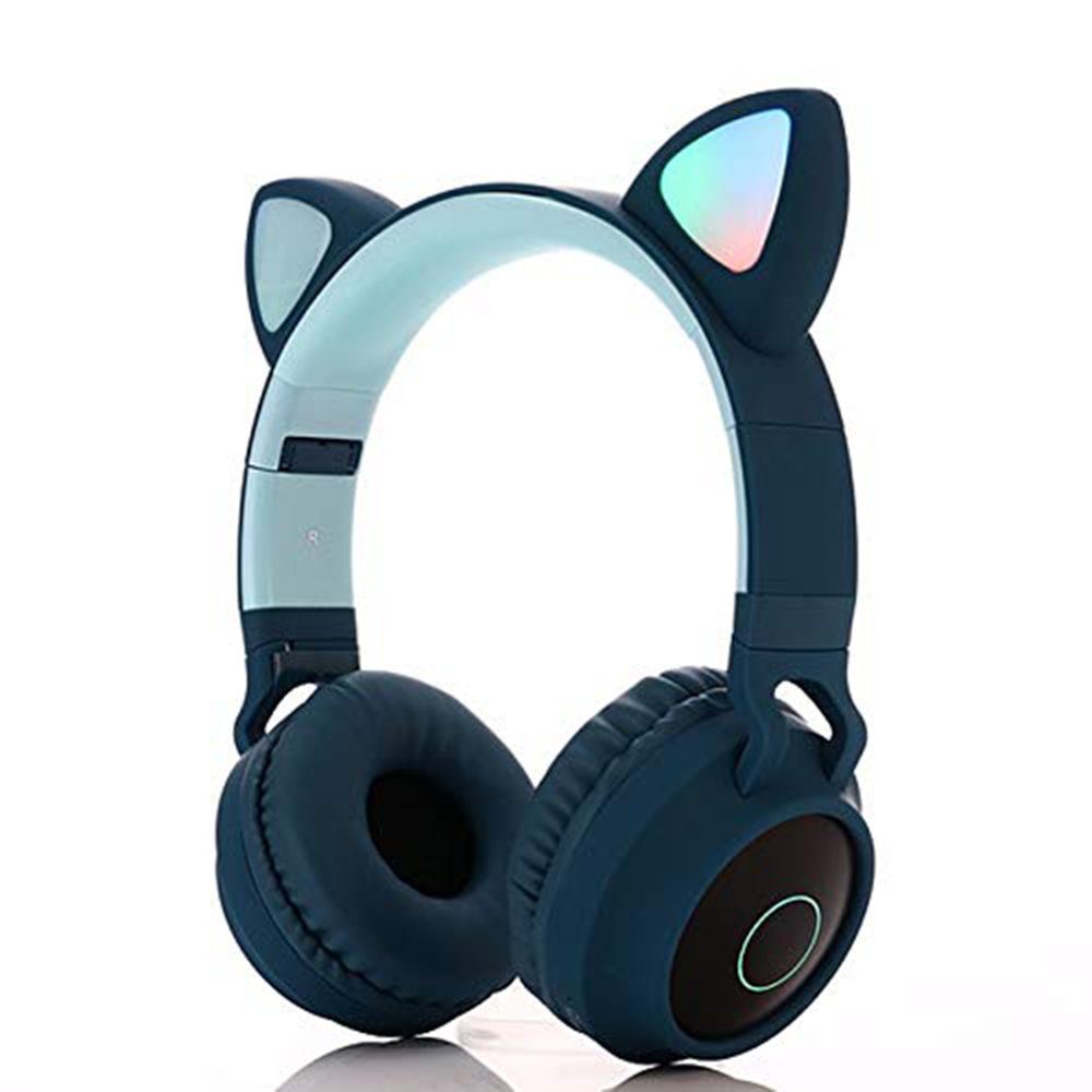 Housruse »Head-Mounted Kids Kopfhörer, Bluetooth 5.0Wireless Headphone,  Faltbare Cat Ear LED-Licht für Erwachsene, Kinder Lernen, Spiele, Sport,  Musik« On-Ear-Kopfhörer online kaufen | OTTO