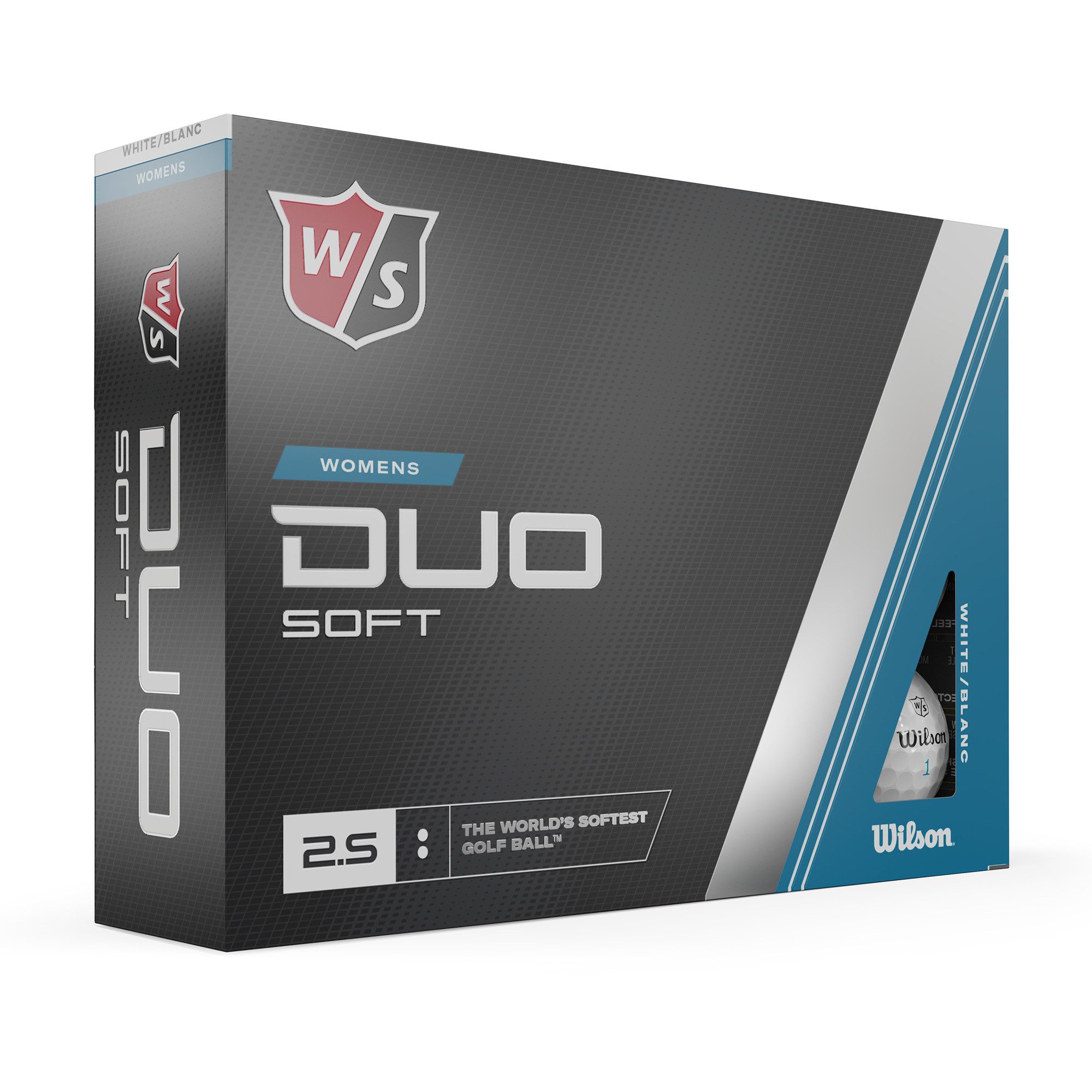 Wilson Golfball Wilson Staff Golfball Duo Soft 2.S Weiß Women 1 Dutzend