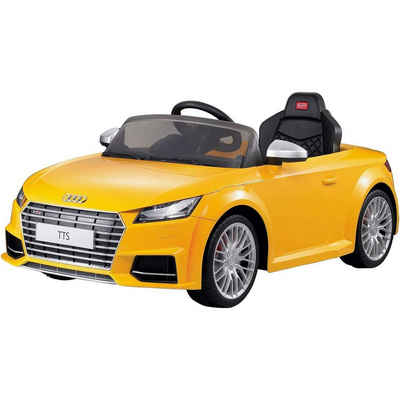 RASTAR Spielzeug-Auto Ride-On Elektroauto für Kinder - Audi TTS Roadster (gelb)