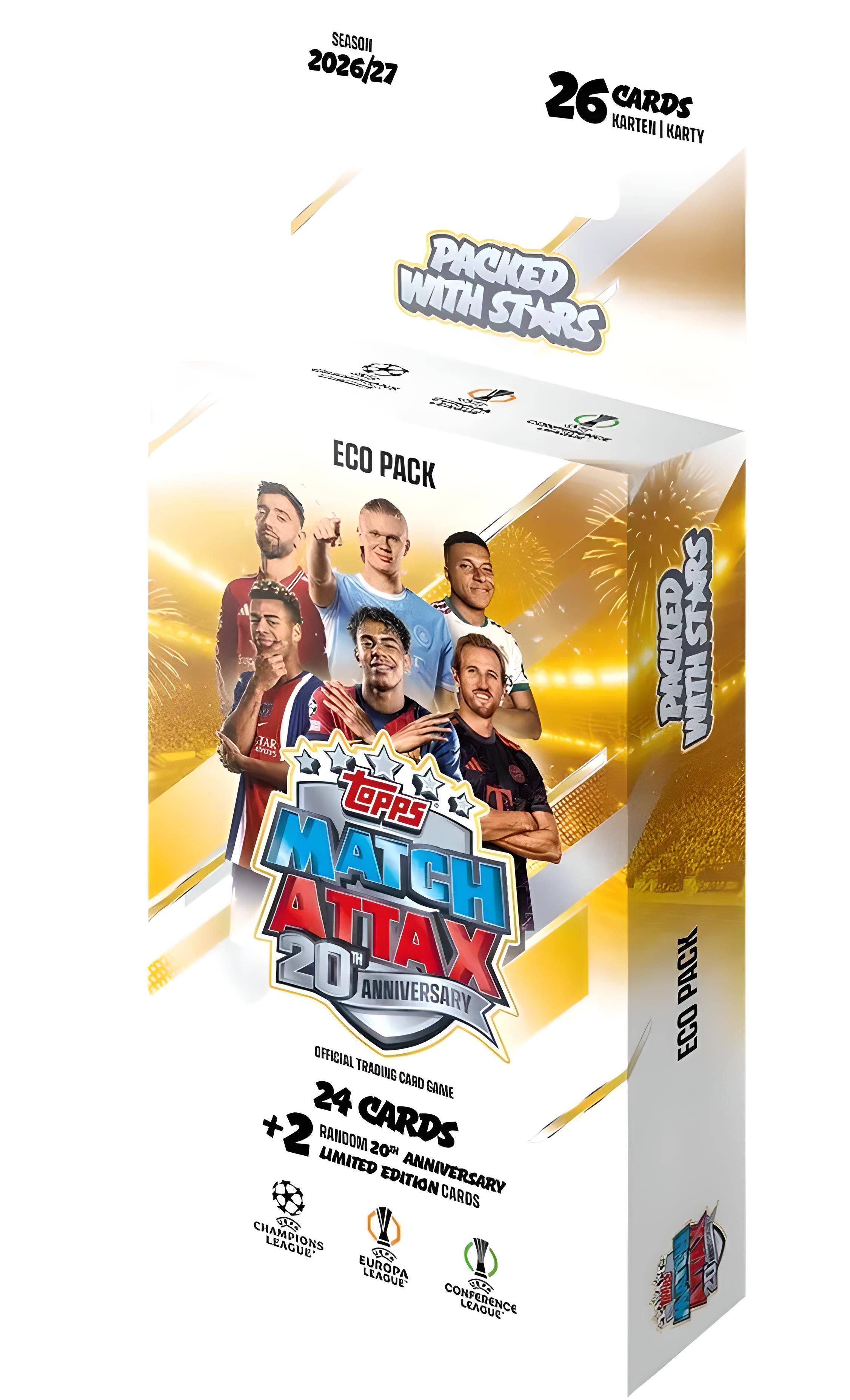 Topps/Merlin Sammelkarte 2026-27 Match Attax UEFA Club Competition Eco-Pack