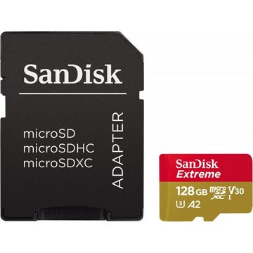 Sandisk microSDXC Extreme 128 GB - Speicherkarte - rot/gold Speicherkarte