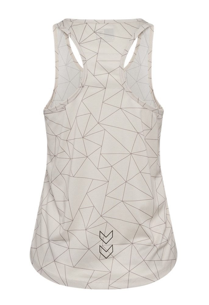 hummel Tanktop hmlCOURT AOP Light Weight (atmungsaktiv, leicht) beige/grau günstig online kaufen
