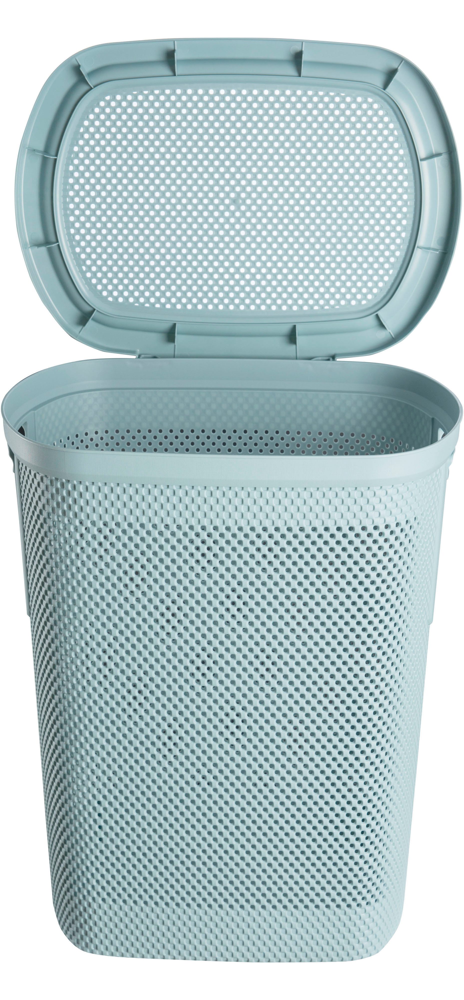 keeeper Wäschebox arne, Wäschetonne, 47,5 x 36 x 57,5 cm, 58 l (1 St), luftdurchlässiges Dekor