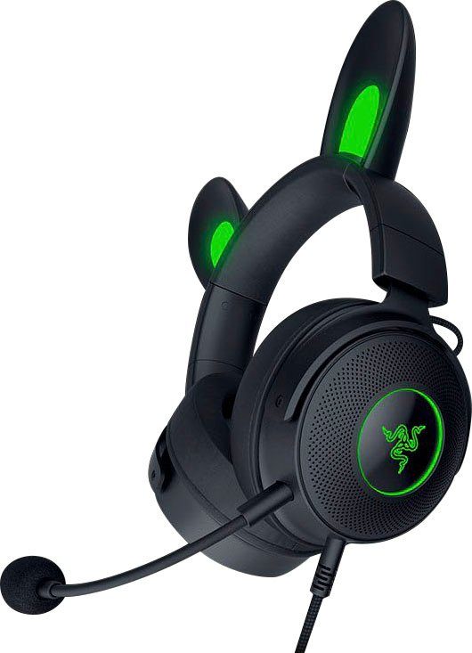 RAZER Kraken Kitty V2 Pro Gaming-Headset (Mikrofon abnehmbar, Rauschunterdrückung, Stummschaltung) – Bild 5 von 5
