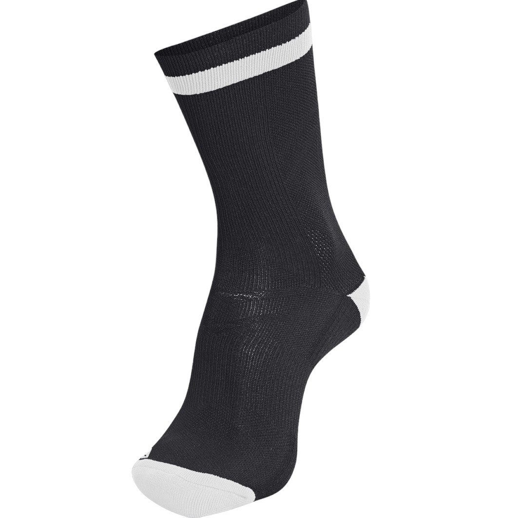 Sportsocken Elite Indoor Low schwarz/weiss - 1 Paar