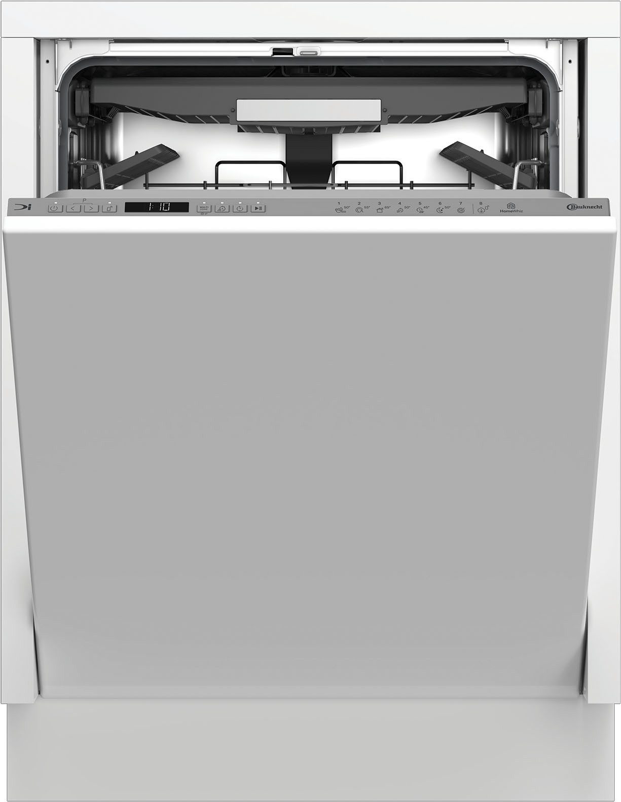 BAUKNECHT vollintegrierbarer Geschirrspüler OBIC Ecosilent2 9760, 9,5 l, 14 Maßgedecke, ActiveDry – automatische Türöffnung für bessere Trockungsergebnisse