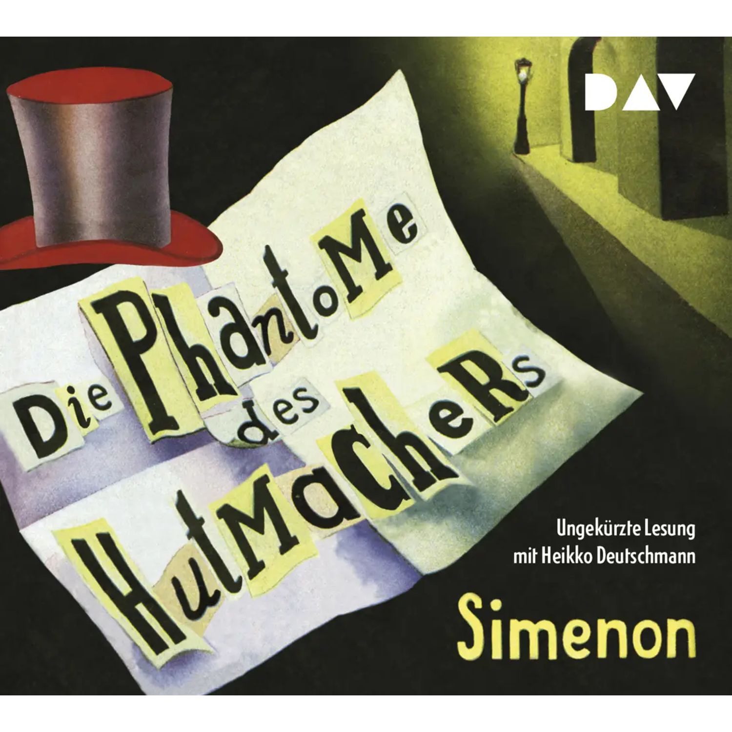 Der Audio Verlag Hörspiel Die Fantome des Hutmachers, 5 Audio-CDs
