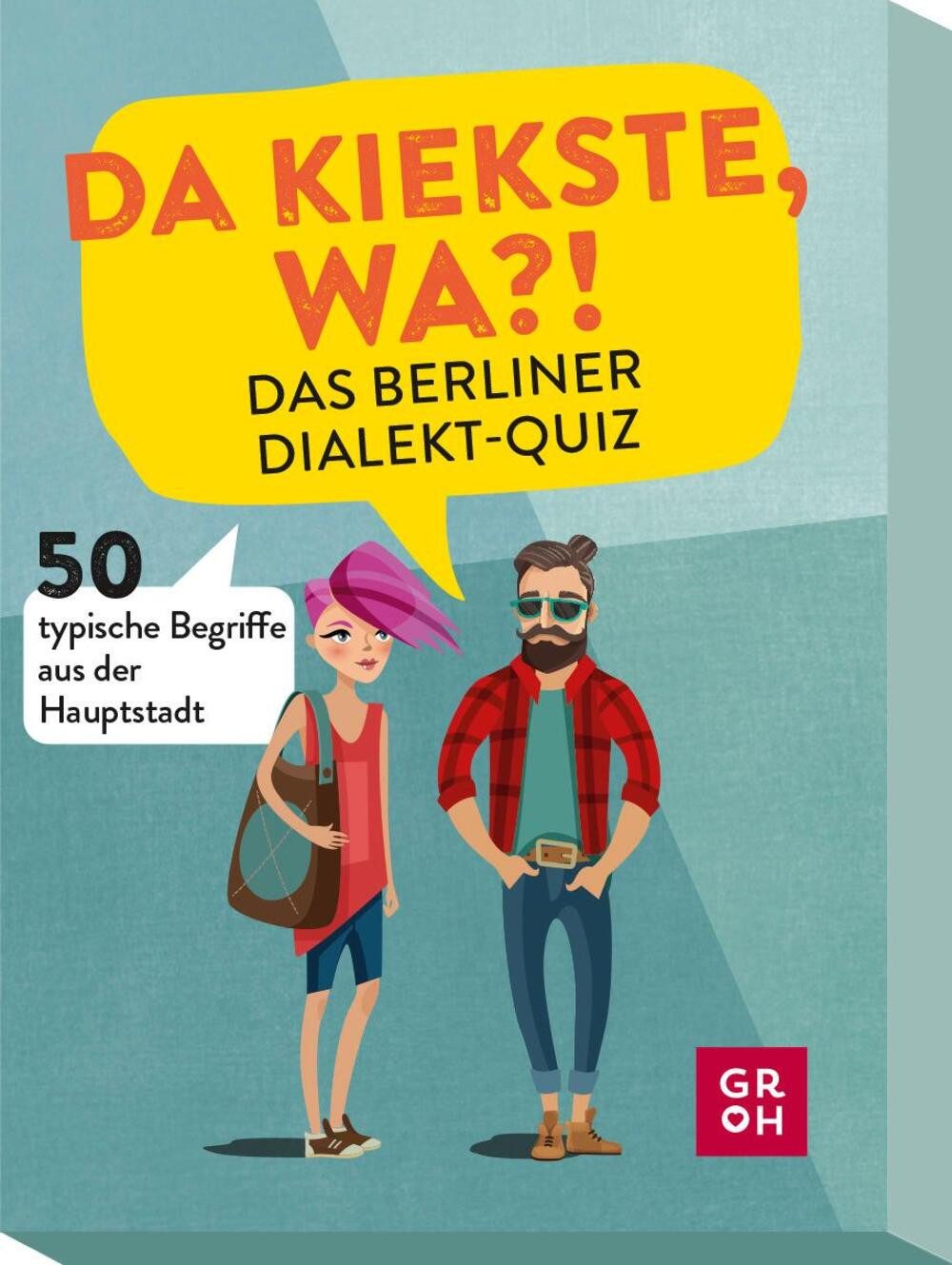 groh Verlag Spiel, Da kiekste, wa?! Das Berliner Dialekt-Quiz