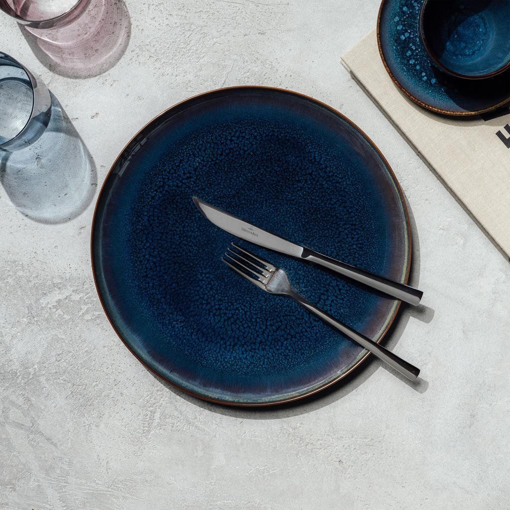 like. by Villeroy & Boch Speiseteller Crafted Denim Speiseteller ø 29 cm 6er Set, (6 St)