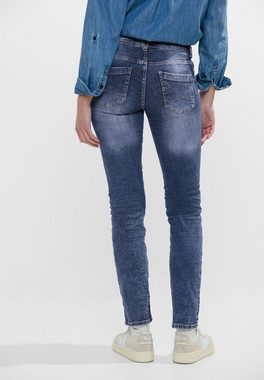 Cecil Bequeme Jeans Cecil / Da.Jeans / Style NOS Scarlett Mid Blue