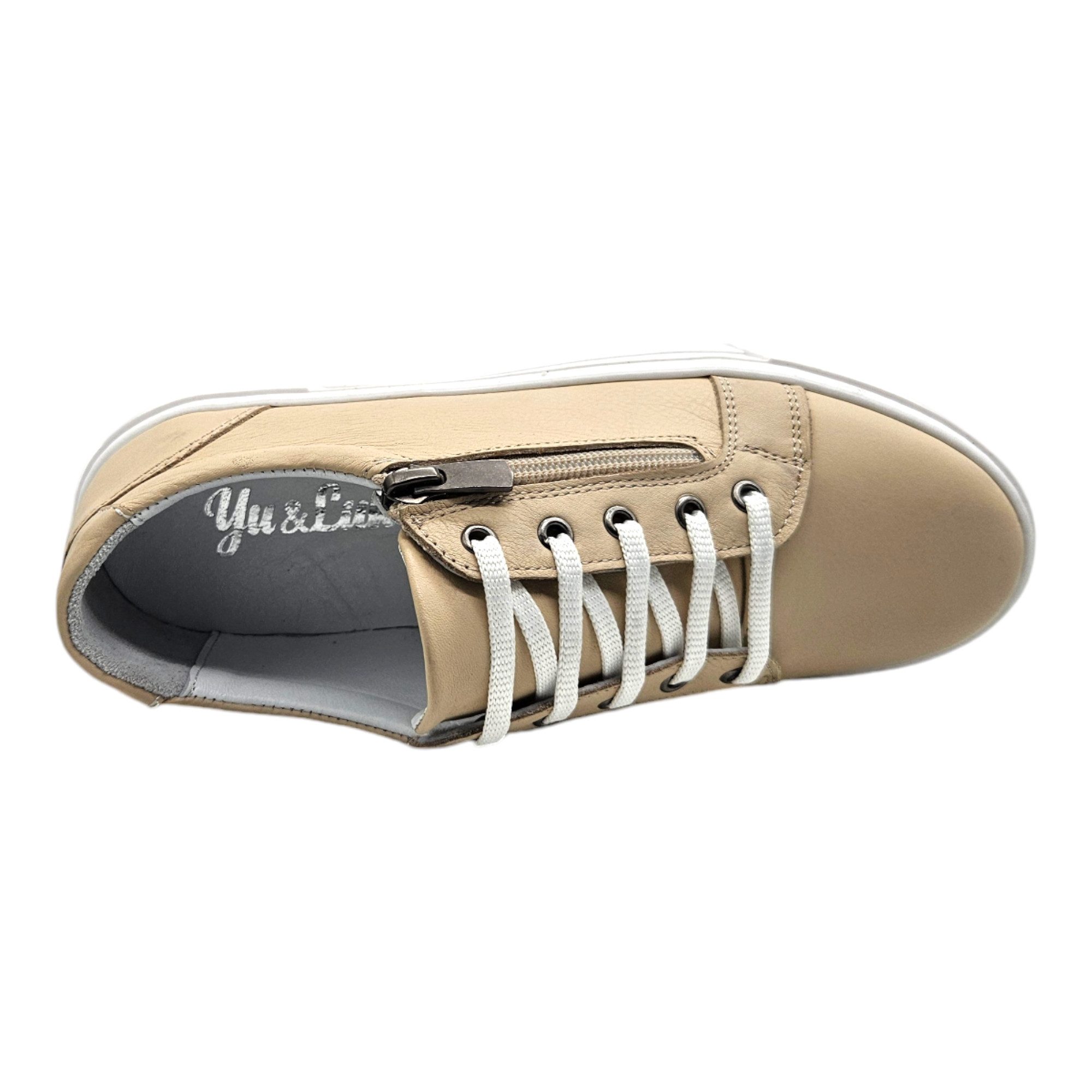 Yu&Luk Sneaker mit Zierreißverschluss, Freizeitschuh, Halbschuh günstig online kaufen
