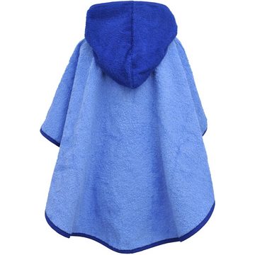 Smithy Badeponcho Die Sendung mit dem blauen Elefanten Frottee, 100% Baumwolle