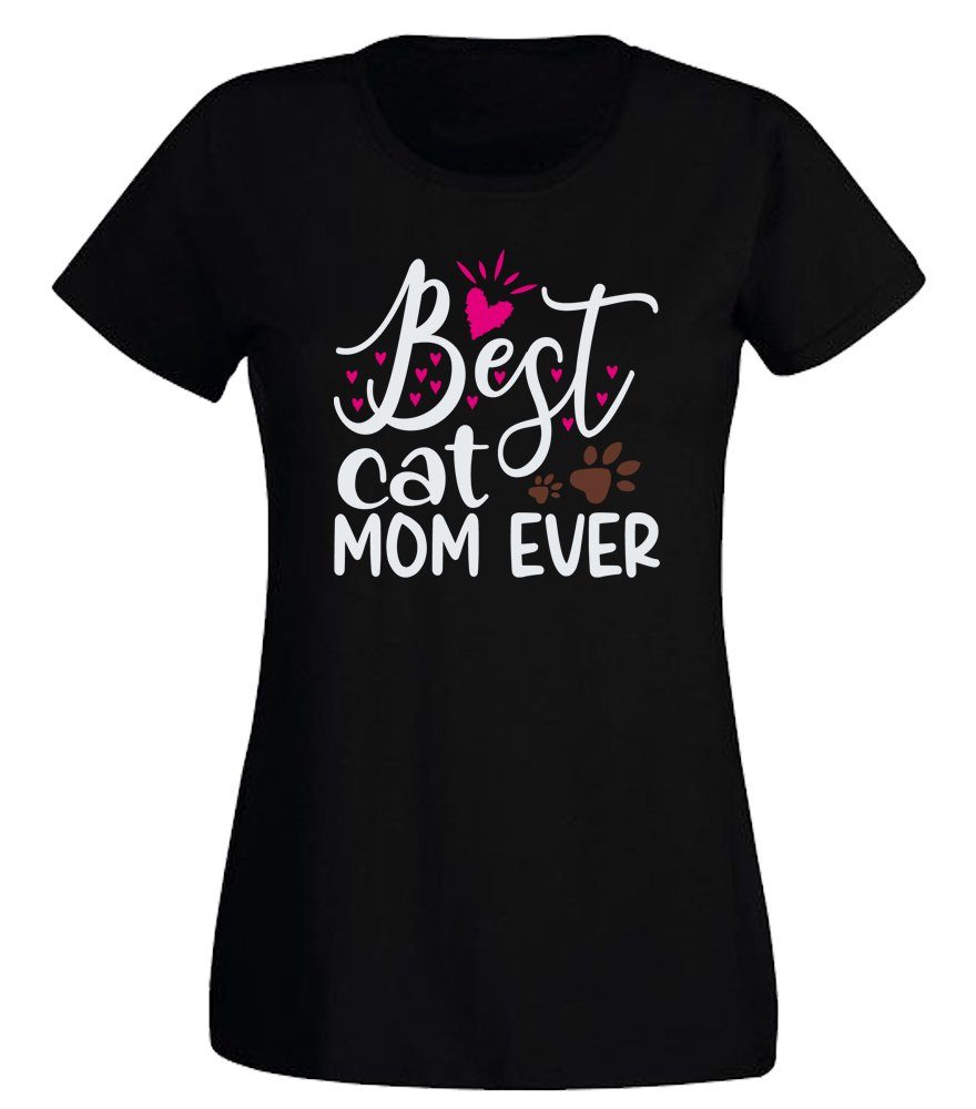 T-Shirt Best Cat mom ever