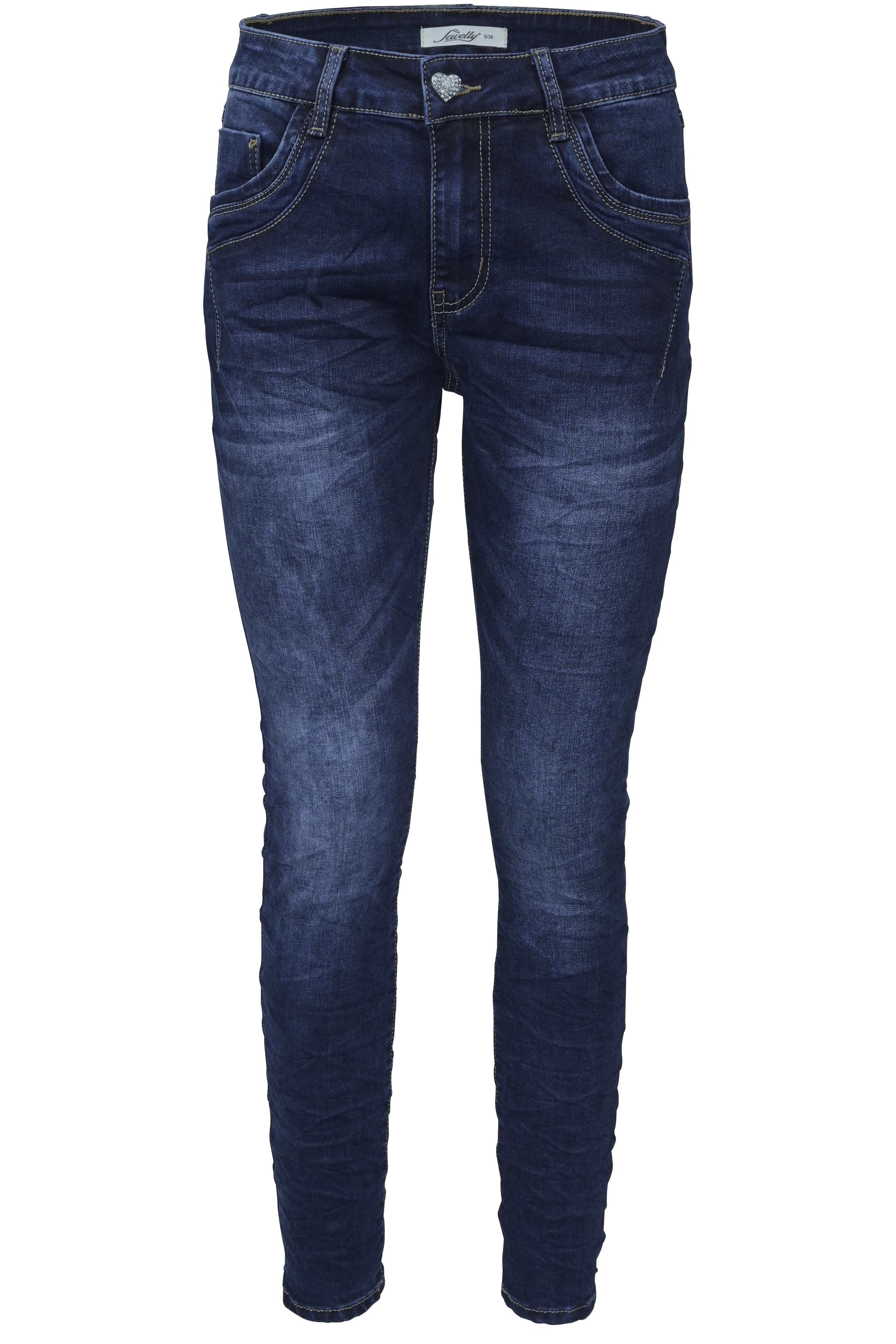 Jewelly Regular-fit-Jeans Jeans, Stretch Jeans Five-Pocket günstig online kaufen