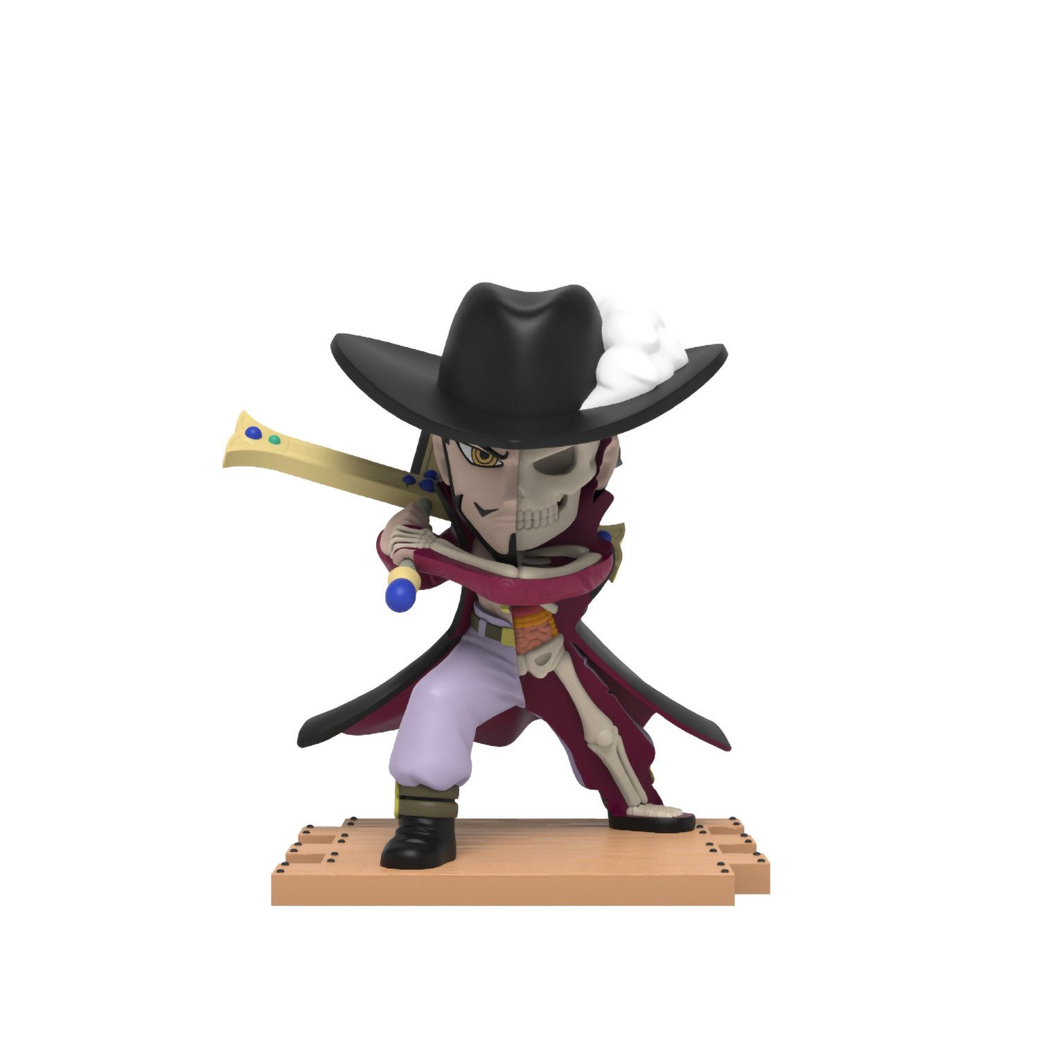 One Piece Anime Sammelfigur Freenys hidden dissectibles, Mighty Jaxx, One Piece (Warlords Samura, S4