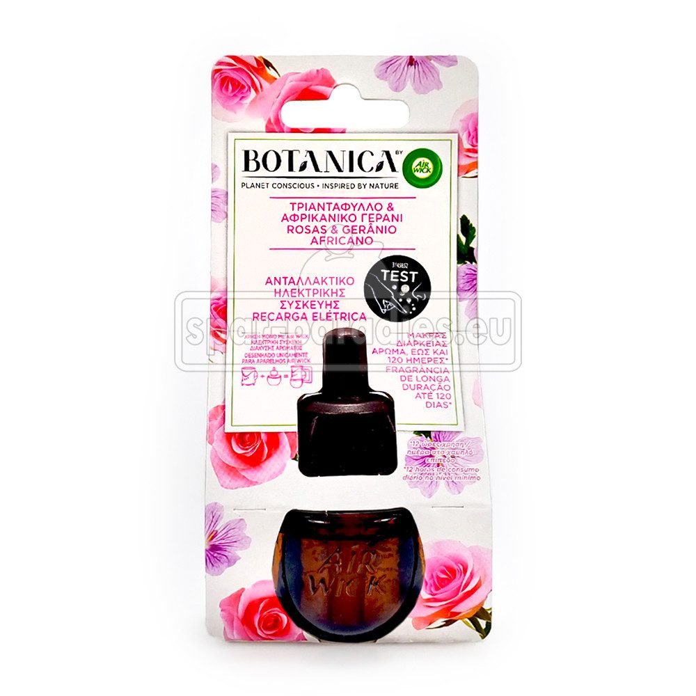 Air Wick Duftöl Air Wick Botanica Duftölflakon Island Rose & African Geranium, 19 ml