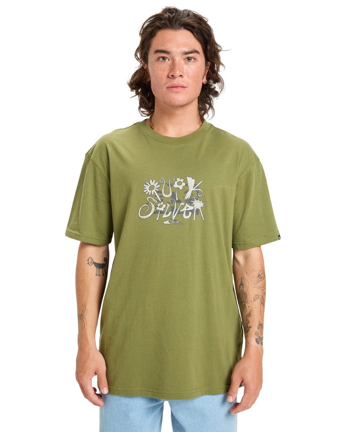 Quiksilver T-Shirt Ev Natural Smash