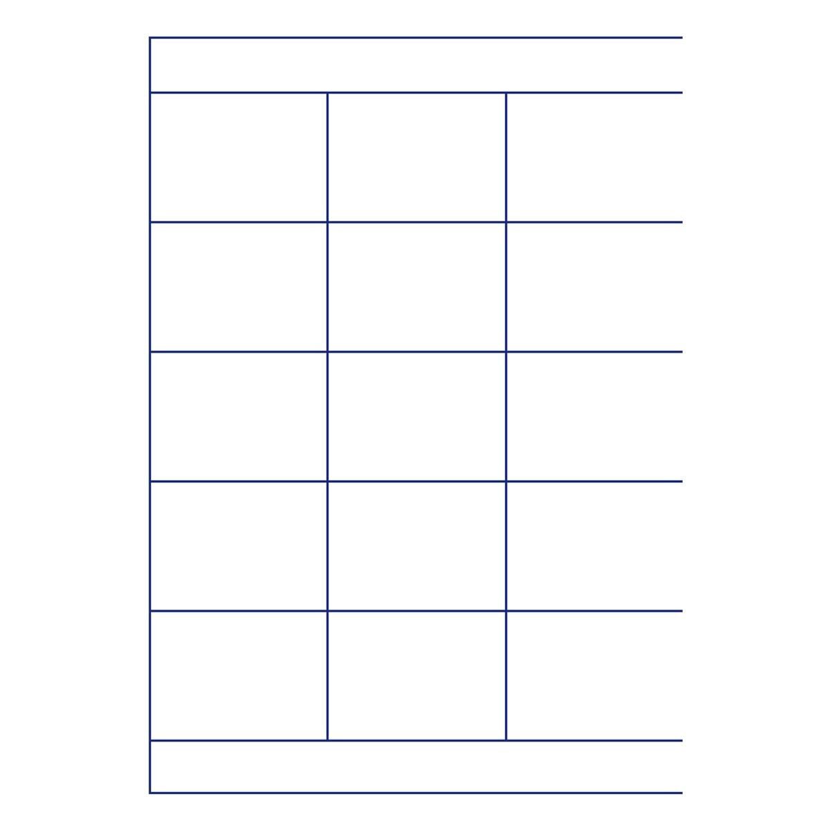 Otto Office Etiketten Standard, 1500 Stück, 70x50,8 mm, hochweiß, selbstklebend