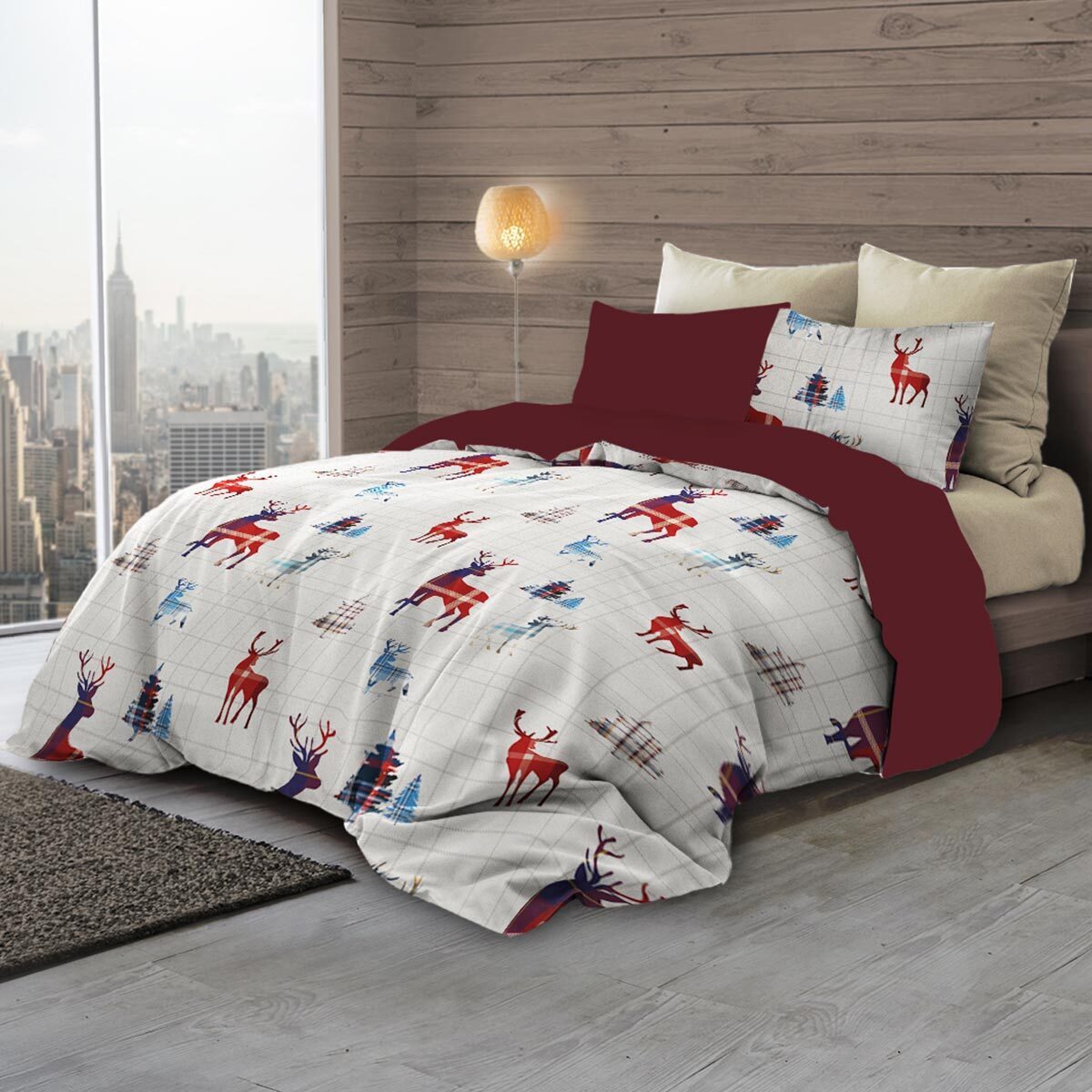 TRAUMSCHLAF Bettwäsche Alpino, Flanell, 2 teilig, günstig online kaufen