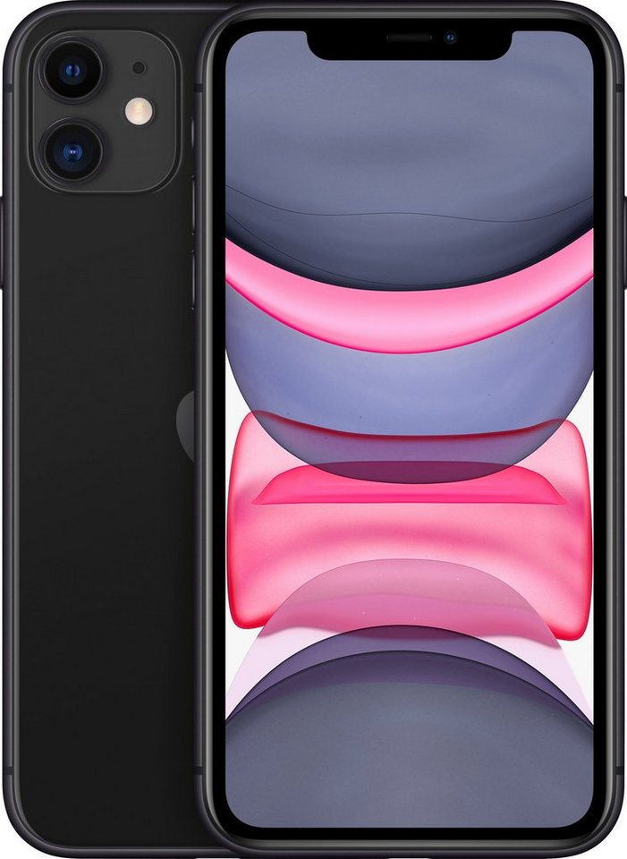 Apple iPhone 11 Smartphone (15,5 cm/6,1 Zoll, 64 GB Speicherplatz, 12 MP  Kamera,
