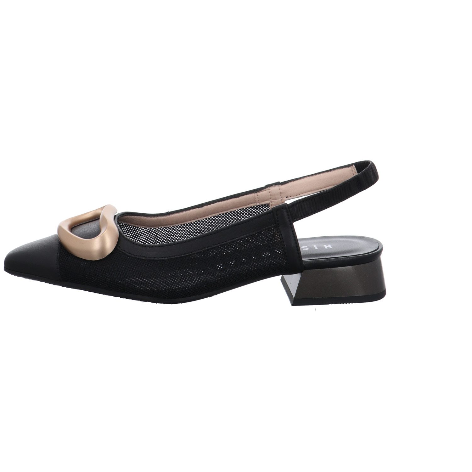 Hispanitas SOHO-V25 BLACK MESH-V25 BLACK Slingpumps günstig online kaufen