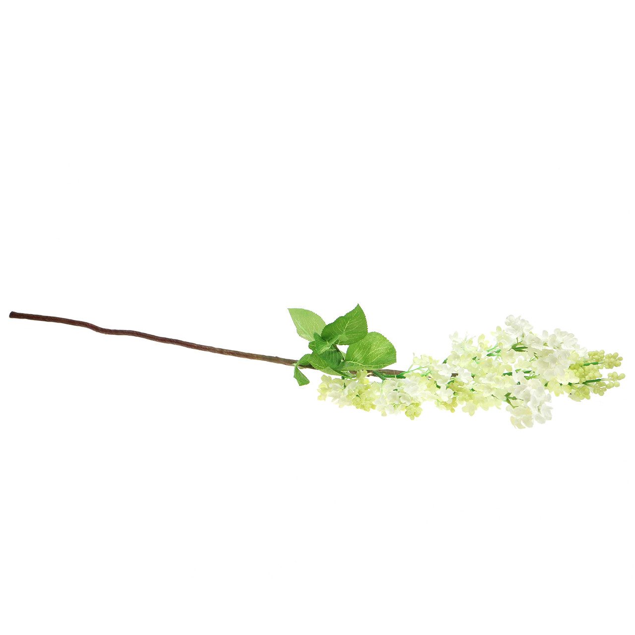 Kunstblume Fliederzweig Weiß 84cm – Künstliche Dekoration, Florists Products, Höhe 1 cm