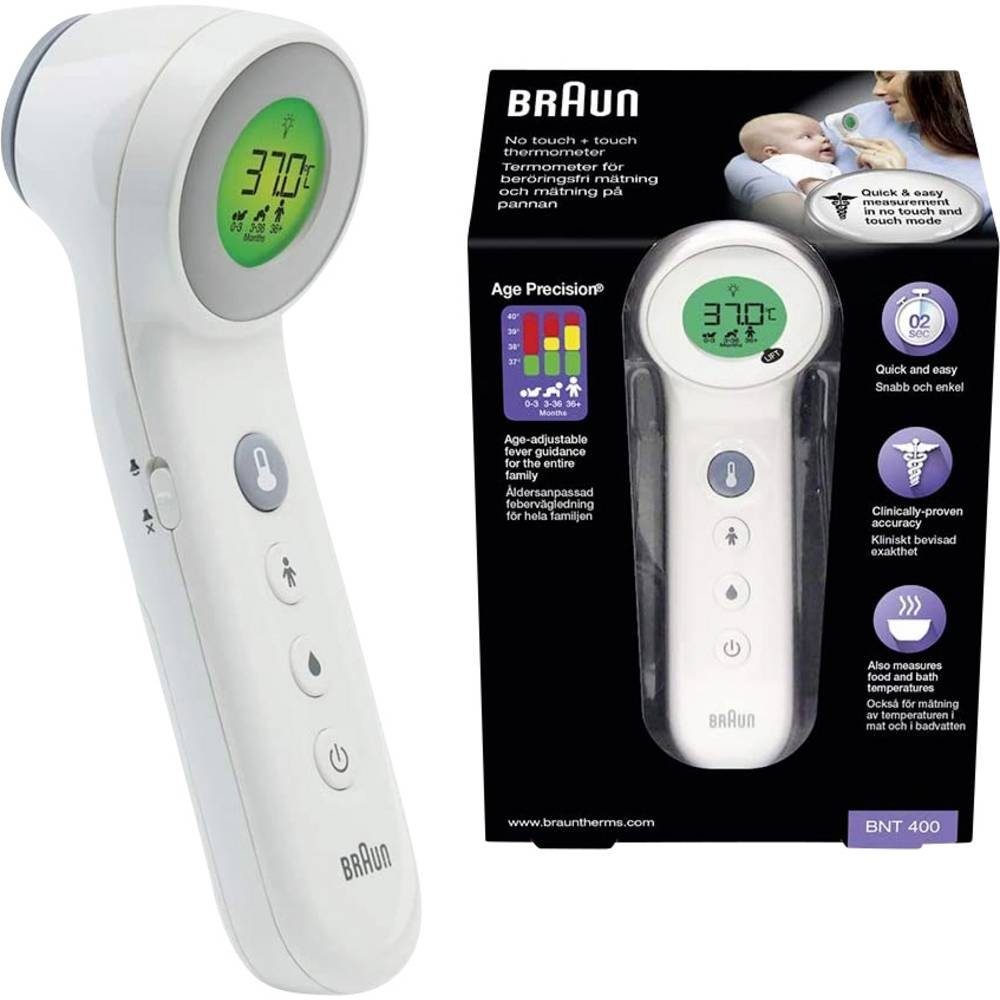 Braun Fieberthermometer Fieberthermometer BNT400WE