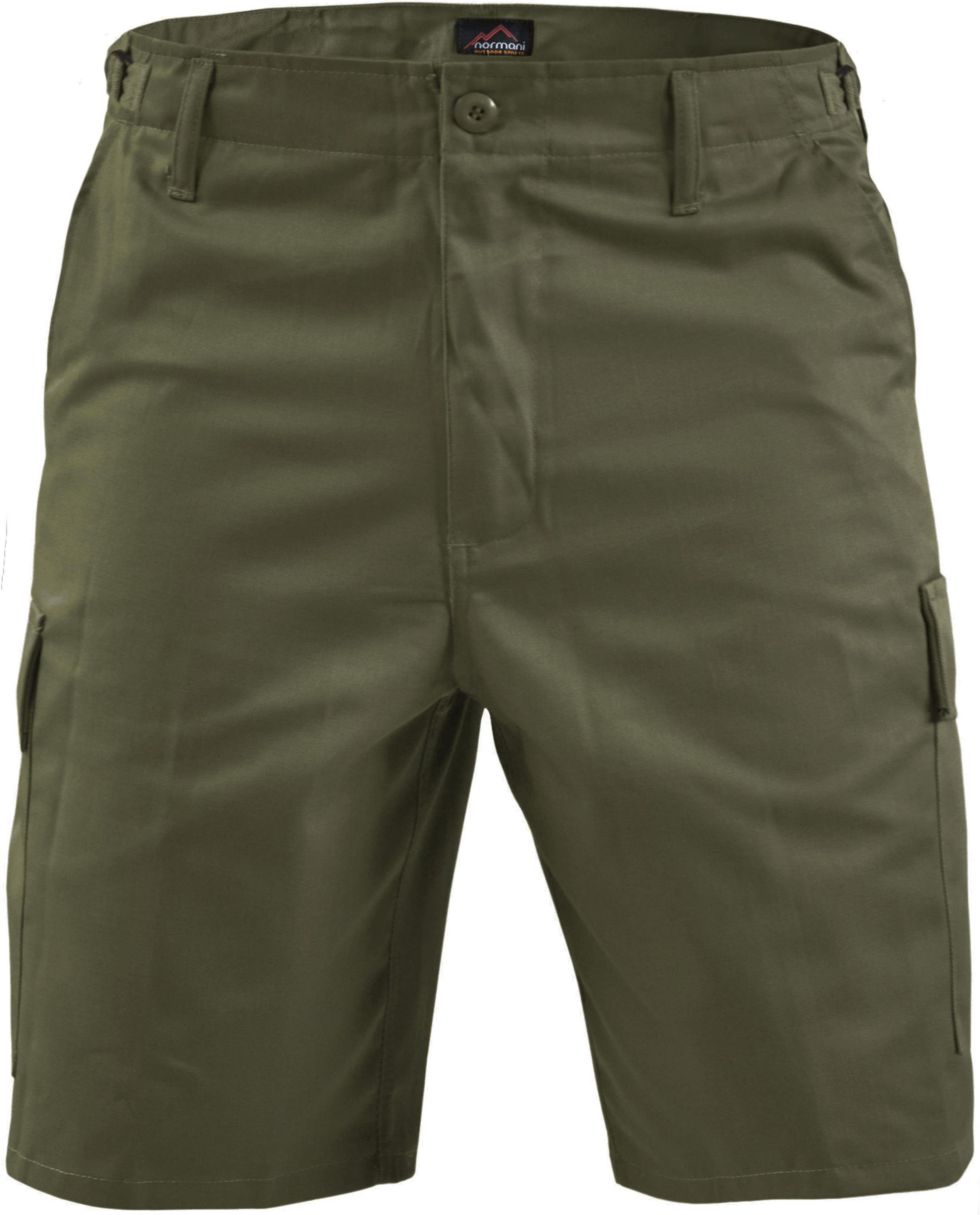 kurze Bermudas Shorts Cargotaschen Dasht für BDU Herren Herren normani Bermuda Sommerhose mit Oliv