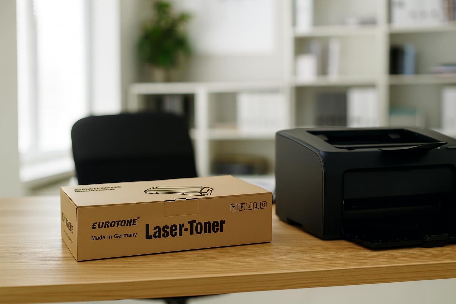Eurotone Tonerkartusche TK7300, (Einzelpack, 1-St., Lieferumfang: 1er-Pack in Schwarz Toner in Schwarz), Eurotone Toner TK7300, 1er-Pack in Schwarz, Schwarz