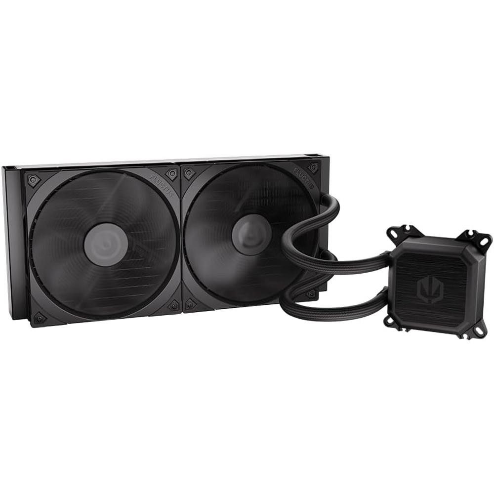 ENDORFY Wasserkühlung Navis F280 EY3B002 AIO CPU-Wasserkühler, 280mm Radiator, PWM-Pumpe, Keramiklager, Kupferboden, knickfeste Schläuche