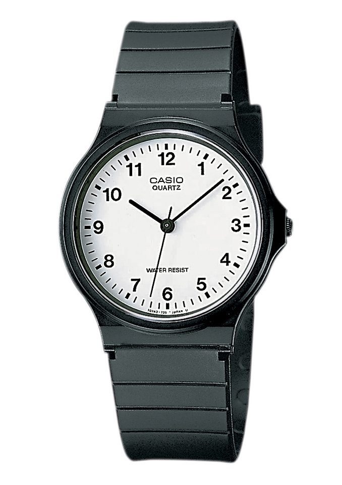CASIO TIMELESS COLLECTION Quarzuhr MQ-24-7BLLEG, Armbanduhr, Herrenuhr, Damenuhr, Jugendliche, Resinarmband