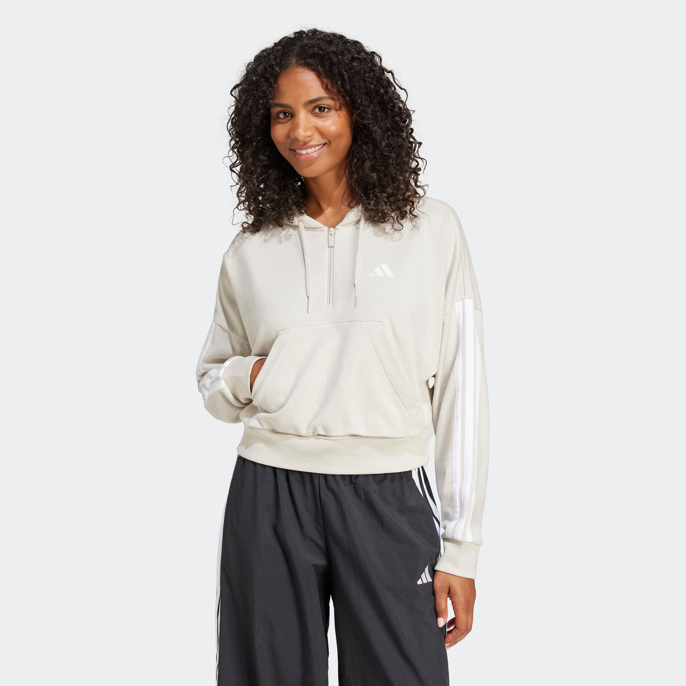adidas Sportswear Kapuzensweatshirt W 3S FT günstig online kaufen