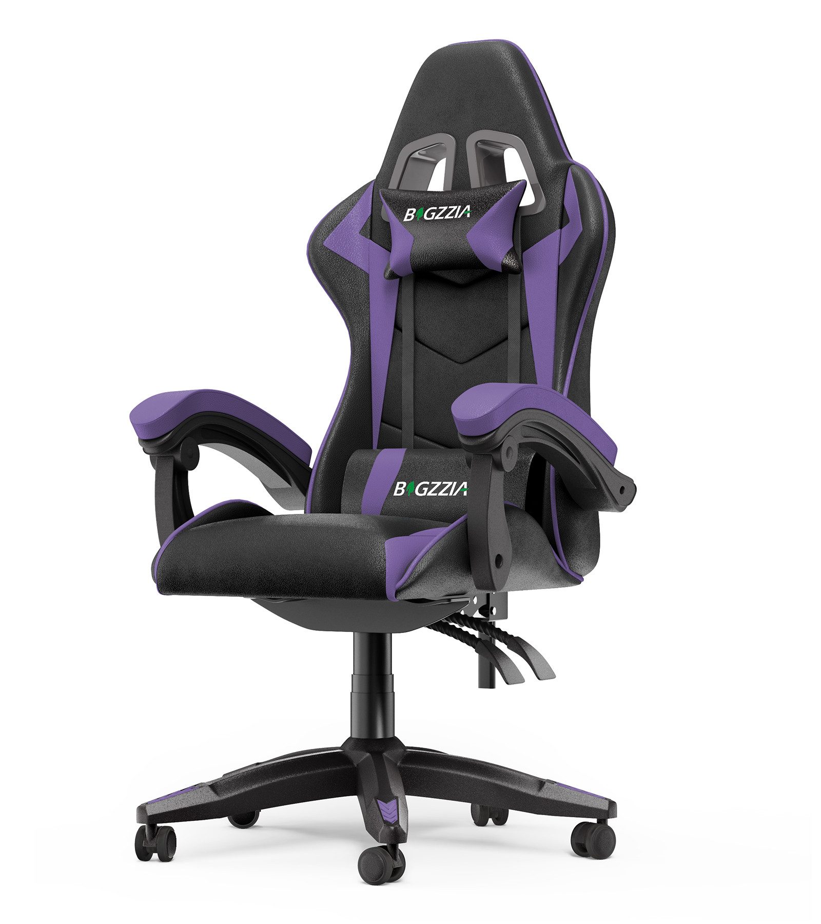 BIGZZIA Gaming-Stuhl Bürostuhl Ergonomisch mit Lendenkissen günstig online kaufen