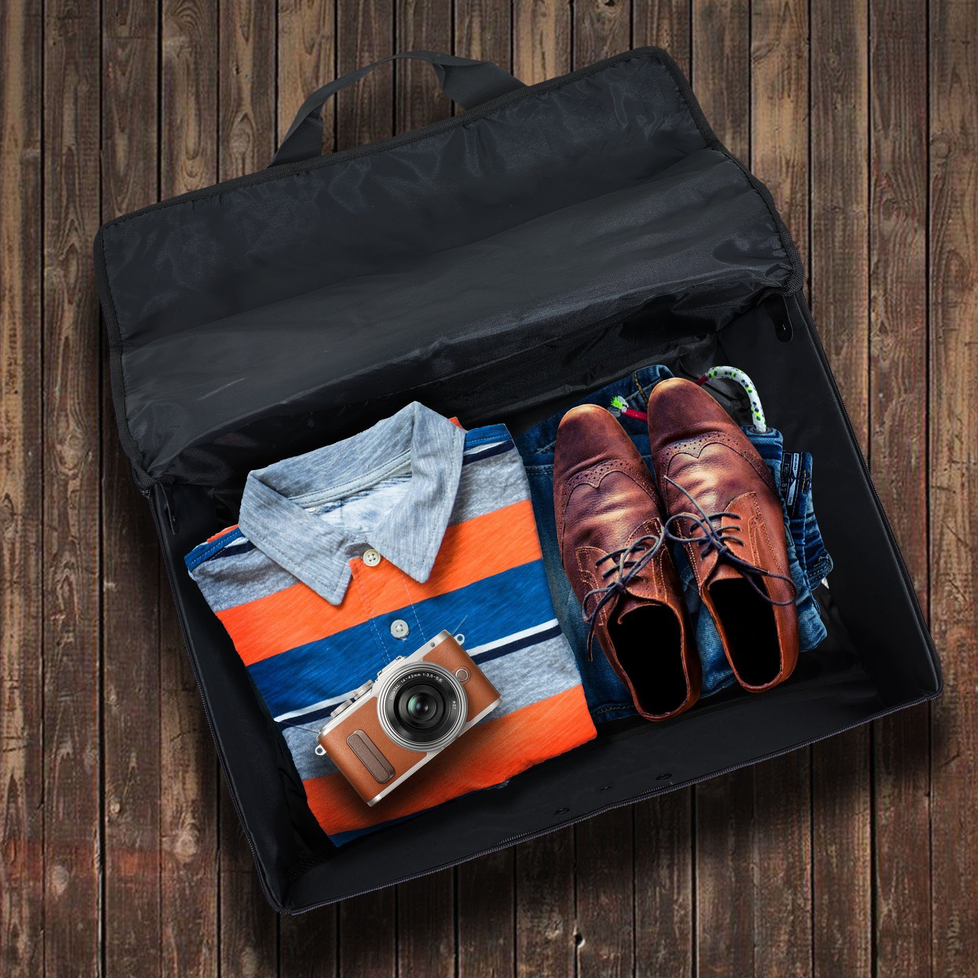 Kurzreise-Tasche (1) Reise-Gepäck Board Reisetasche achilles On Faltbare Handgepäck-Tasche