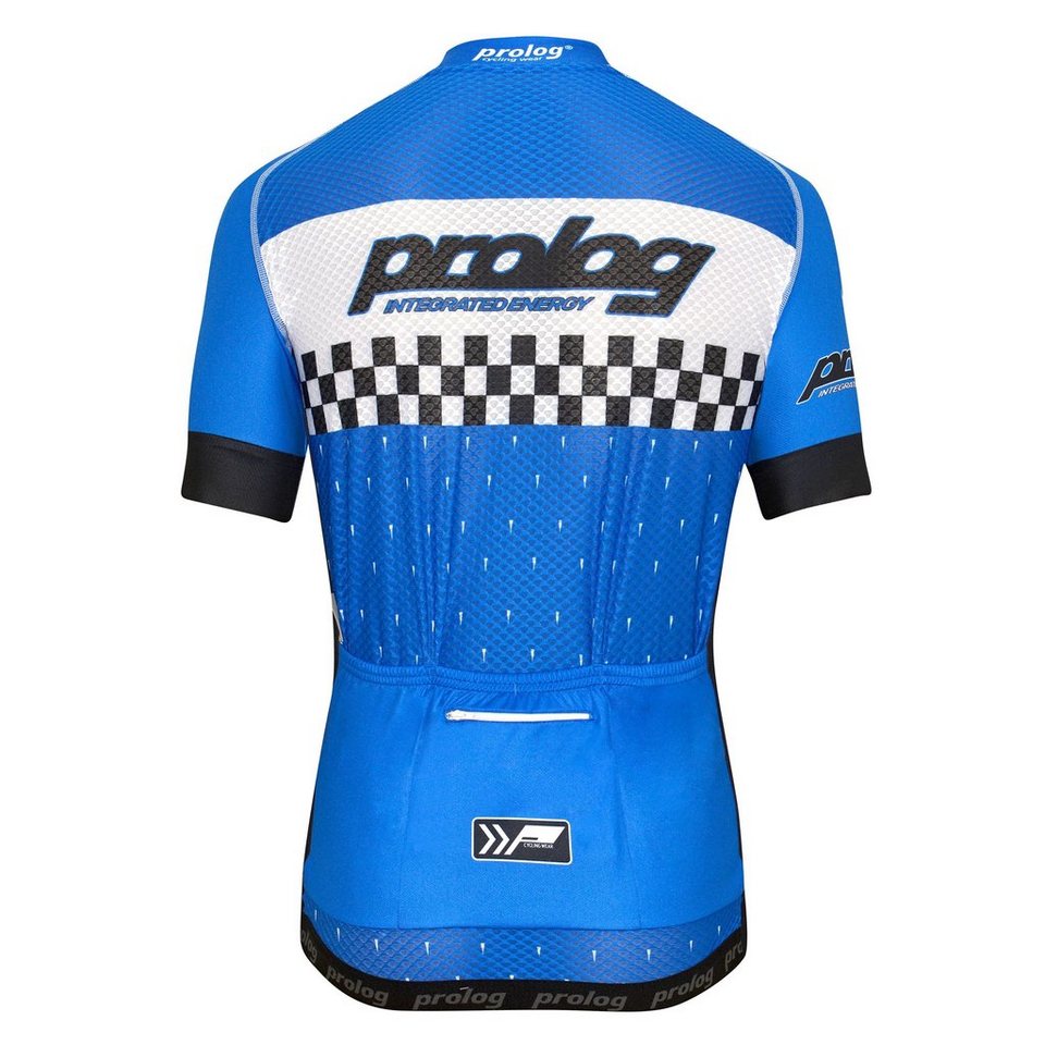 prolog cycling wear Radtrikot Herren Fahrradtrikot kurzarm „Integrated  Energy skyblue“ slim fit