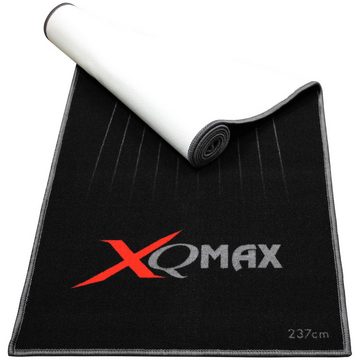 XQMAX Dartmatte XQMAX Dartmatte Turnier-Dartteppich Dartboard 237x80cm Farbwahl Darts, Dartteppich Rutschfest Turnierabstand Turniermatte Steeldart Teppich