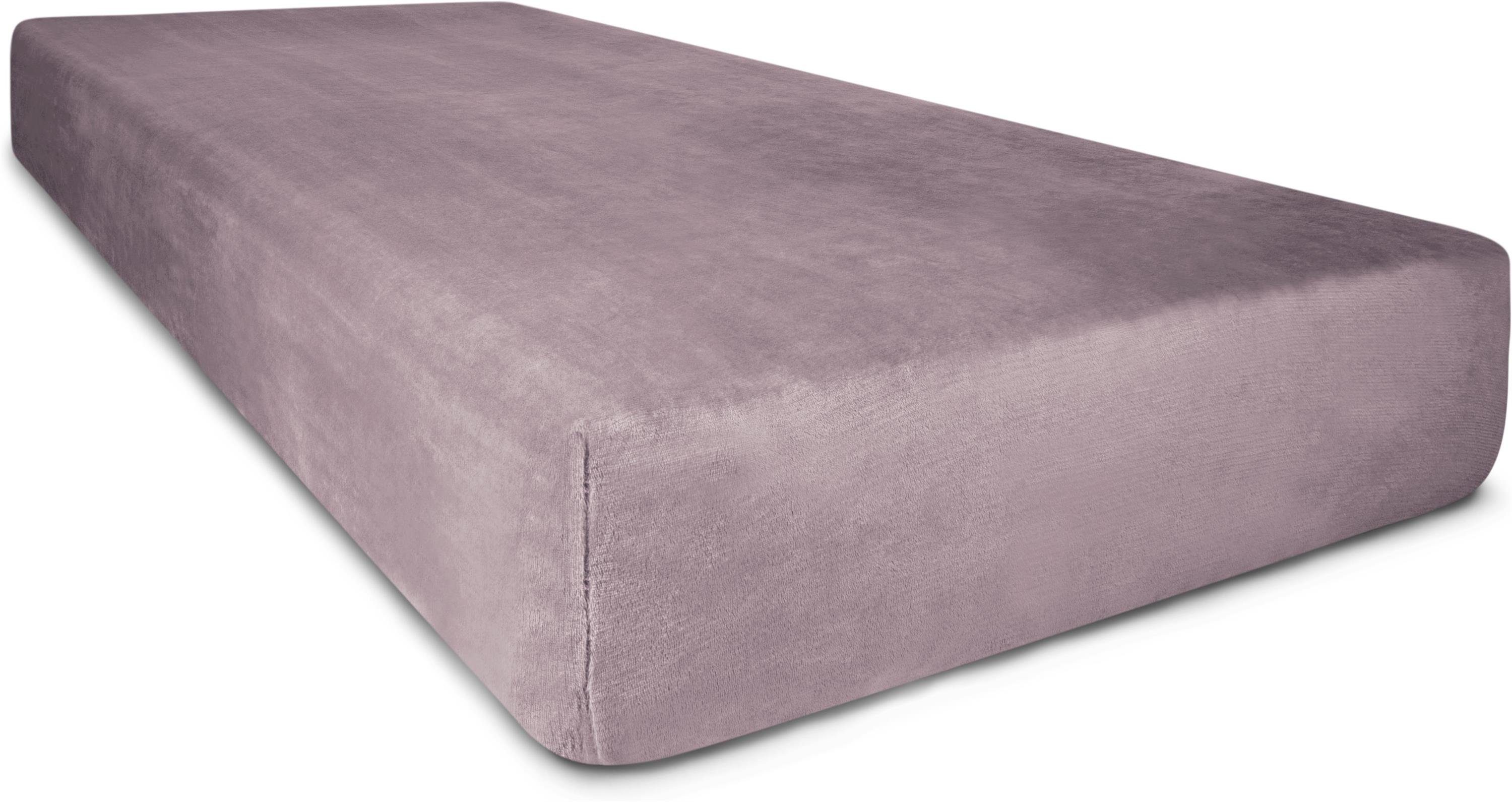Aspero Bettlaken 2 Flanell-Spannbettlaken PERPIGNAN, Flanell, günstig online kaufen