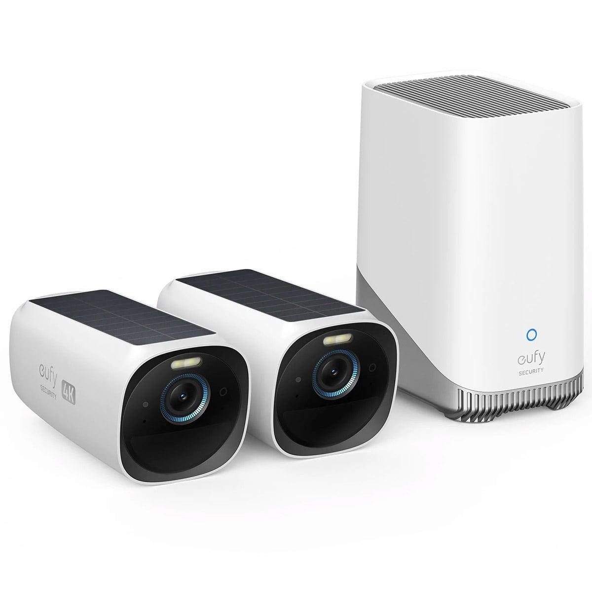 eufy IP-Überwachungskamera eufyCam 3 S330 kabellose Kamera 2er Set