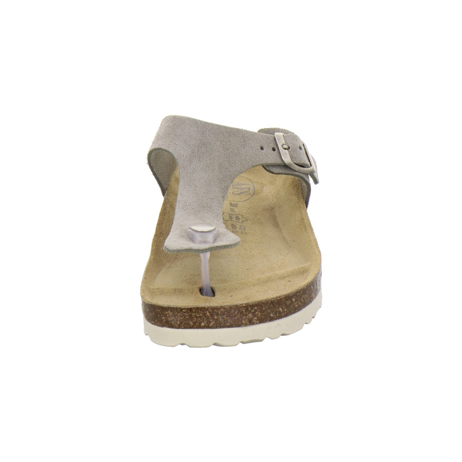 AFS-Schuhe 210786 Zehentrenner Pantolette für Damen mit Fußbett, bequeme Sa günstig online kaufen